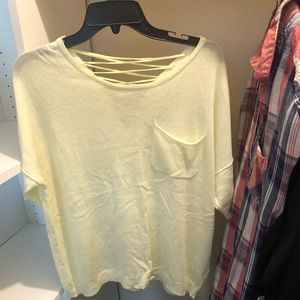 John and Jenn light sweater